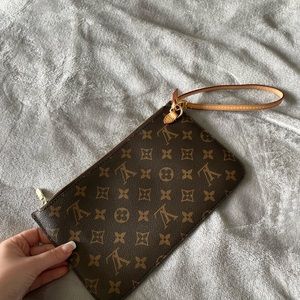 Louis Vuitton clutch purse